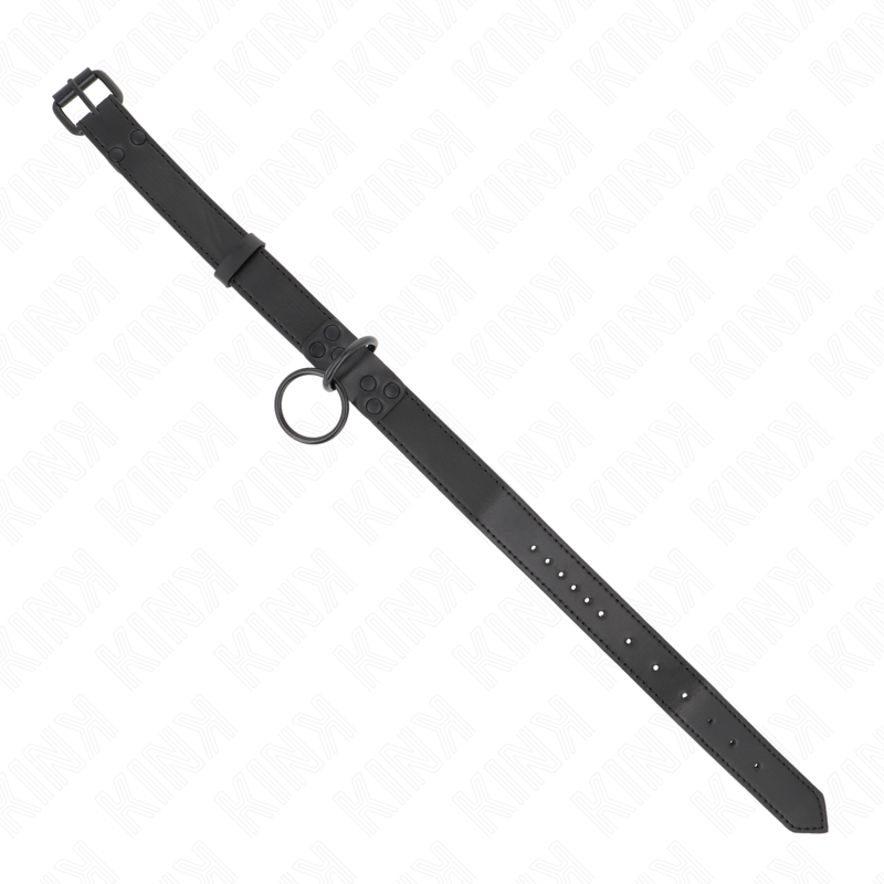 KINK - COLLAR WITH DARK LEASH 65 CM ADJUSTABLE 37-54 CM X 3 CM - Bild 3