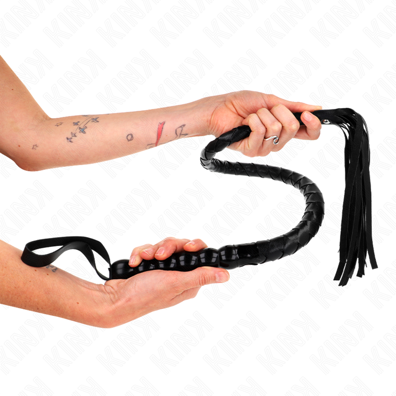 KINK - BEADED SNAKE WHIP 80 CM - Bild 3
