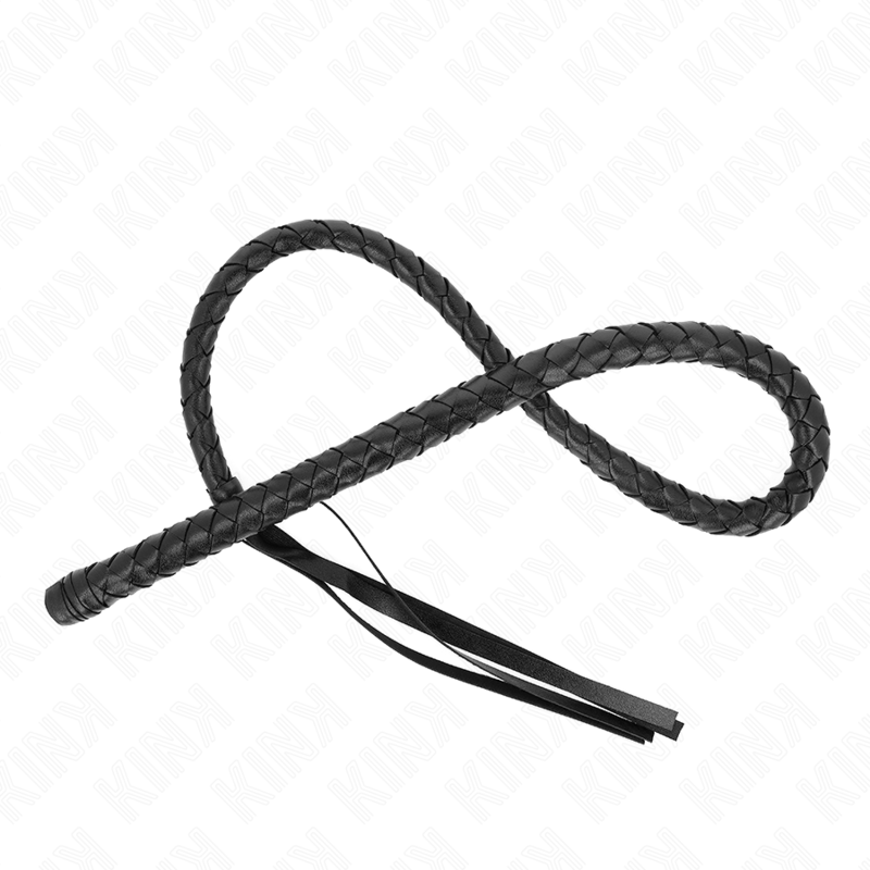 Alternative view of KINK - LONG WHIP WITH BEADS 110 CM