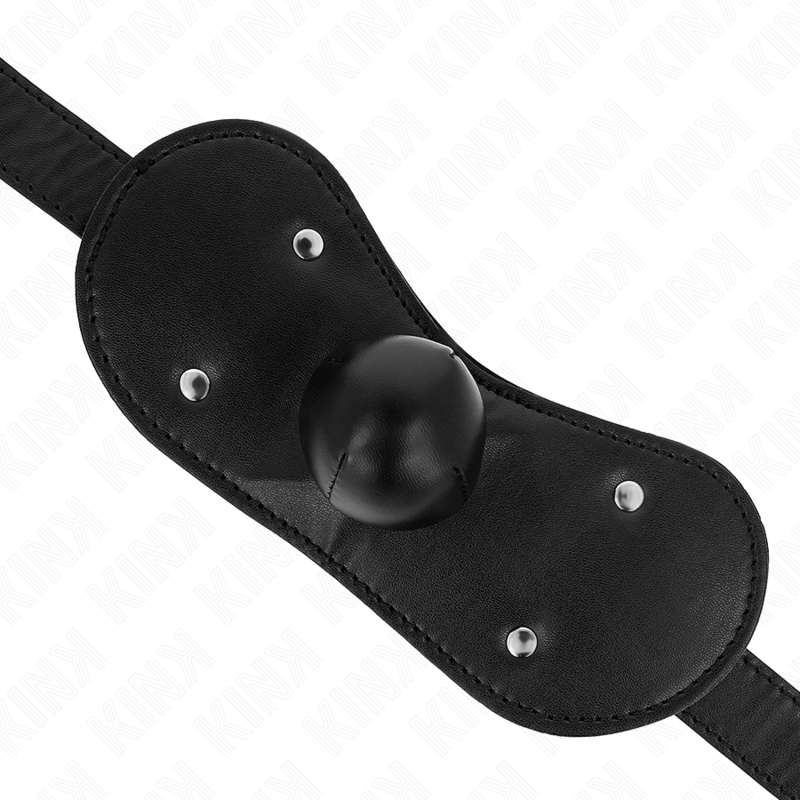 KINK - BALL GAG MOUTH MASK WITH LOCK ADJUSTABLE 42-60 CM - Bild 4