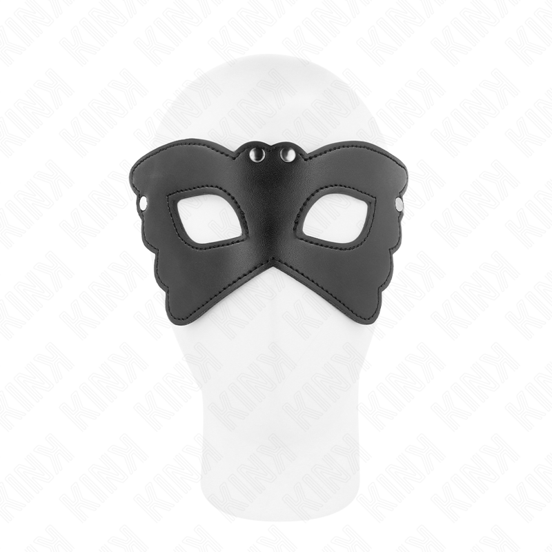 KINK - BUTTERFLY SHAPED LEATHERETTE MASK 20 x 9 CM - Bild 3
