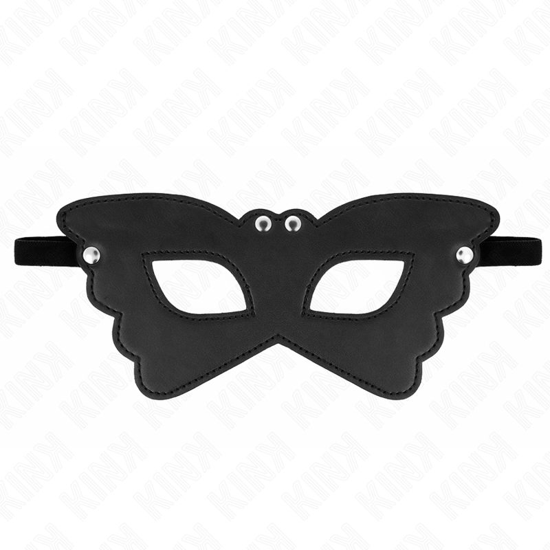 KINK - BUTTERFLY SHAPED LEATHERETTE MASK 20 x 9 CM - Bild 4