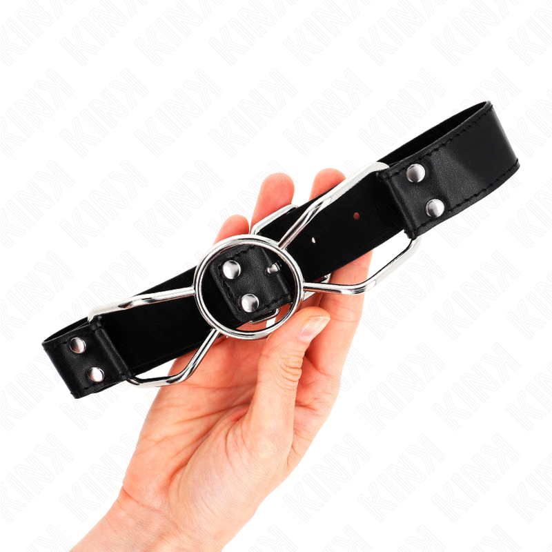 KINK - SPIDER MOUTH GAG 60 X 3 CM SIZE M 4.5 CM - Bild 4