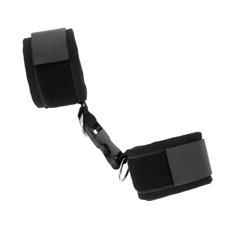 KINK - NEOPRENE HOOK&LOOP FASTENER WRIST RESTRAINTS BLACK ADJUSTABLE 22-34 CM - Bild 4