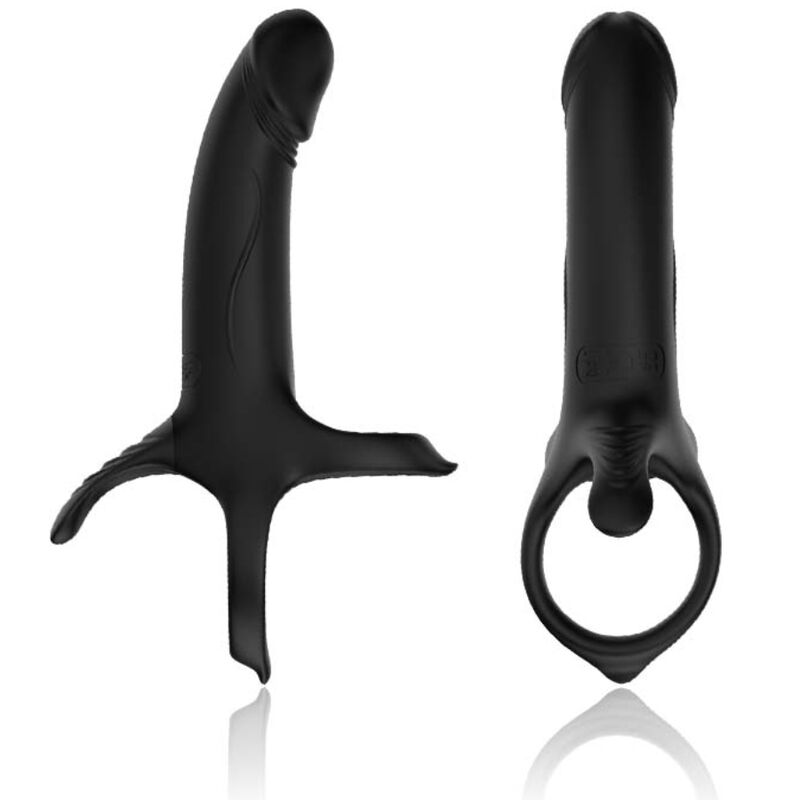 ARMONY - DILDO WITH RING & VIBRATOR BLACK - Bild 5