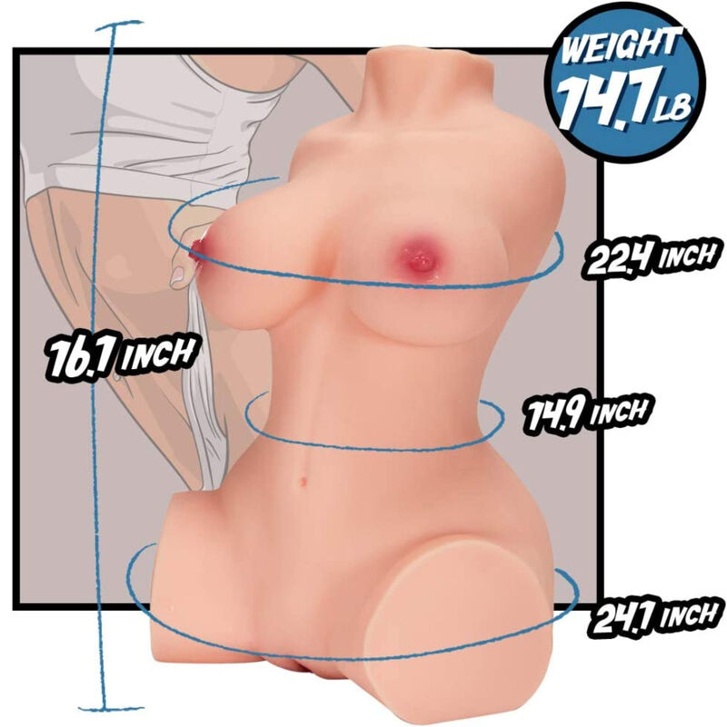 ARMONY - REALISTIC FEMALE TORSO MODEL 10 - Bild 3