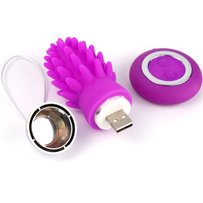 ARMONY - OCTOPUS CACTUS VIBRATING EGG VIOLET REMOTE CONTROL - Bild 3