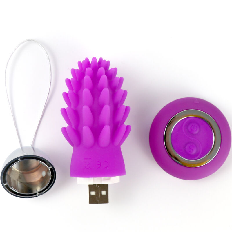 Alternative view of ARMONY - OCTOPUS CACTUS VIBRATING EGG VIOLET REMOTE CONTROL