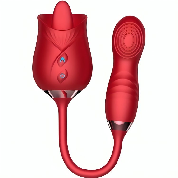 ARMONY - DELIGHT FLOWER VIBRATOR & BUMPING WITH RED TONGUE - Bild 3