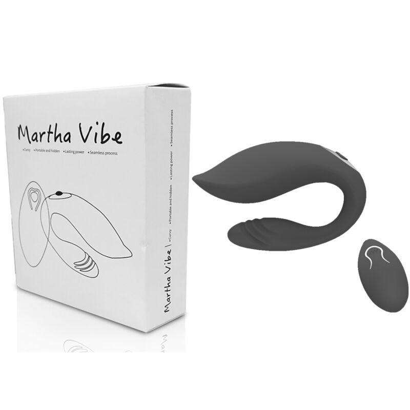 ARMONY - MARTHA VIBRATOR FOR COUPLES BLACK REMOTE CONTROL - Bild 3