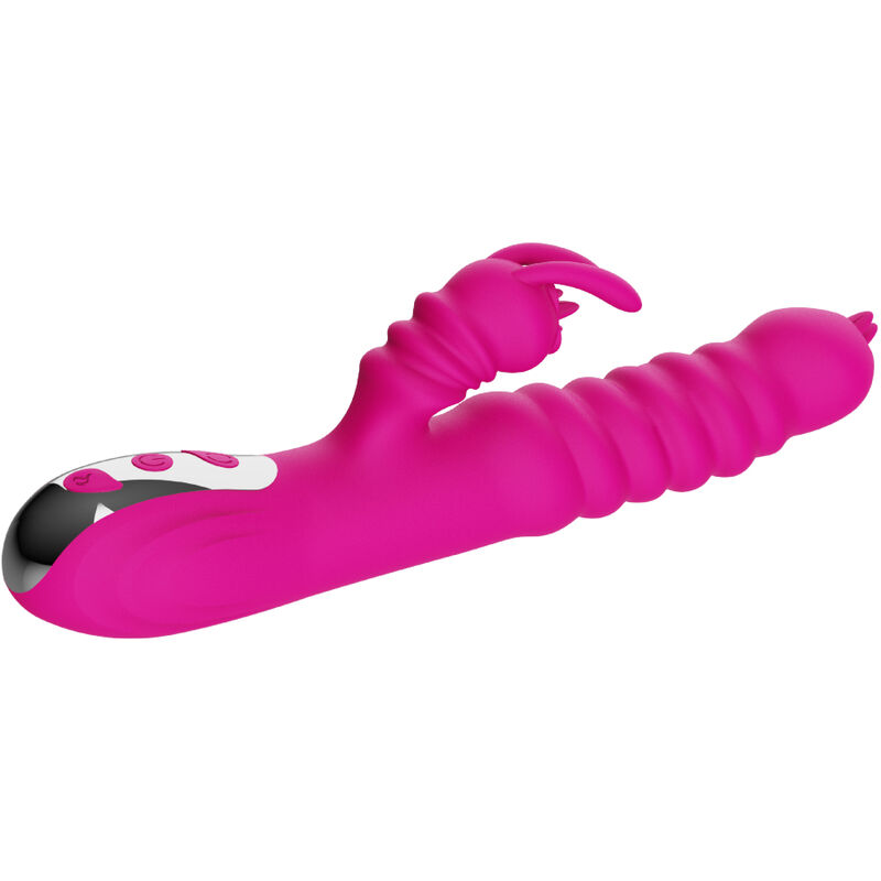 ARMONY - RABBIT DOUBLE TONGUE MULTIFUNCTION VIBRATOR FUCHSIA HEAT EFFECT - Bild 3