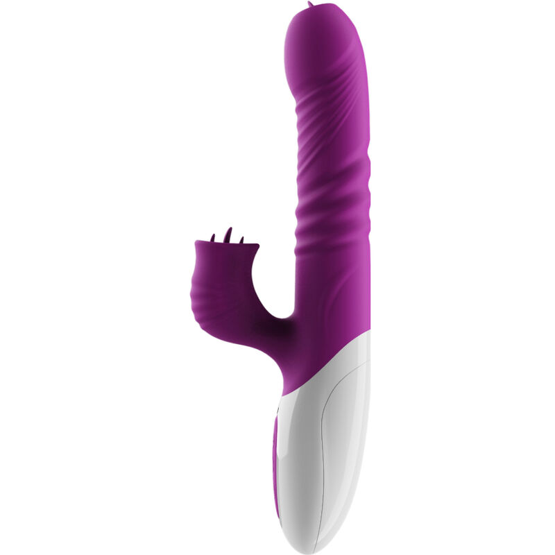 Alternative view of ARMONY - DOUBLE TONGUE VIBRATOR & THRUSTING VIOLET HEAT EFFECT
