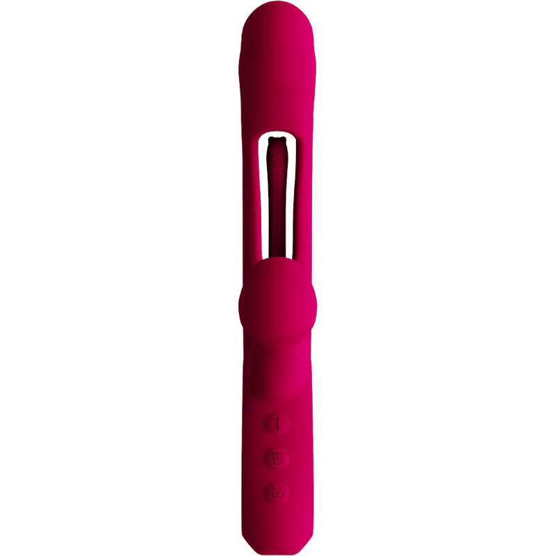 Alternative view of ARMONY - IMPACT SWING VIBRATOR & DUAL STIMULATOR MODEL 2 BORDEAUX