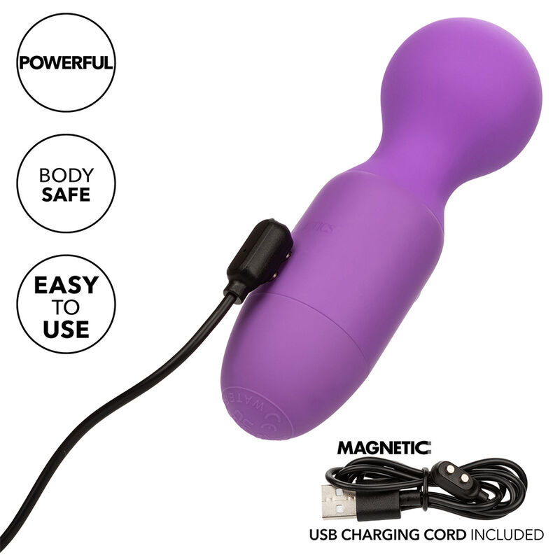 CALEXOTICS - FIRST TIME RECHARGEABLE MASSAGER 10 VIBRATIONS PURPLE - Bild 7