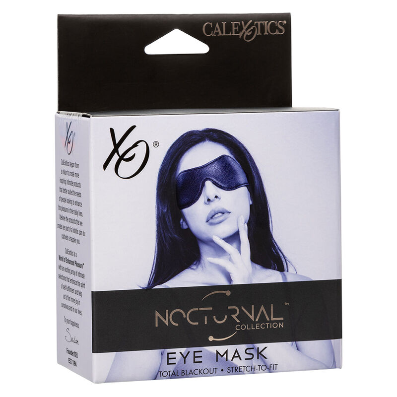 CALEXOTICS - NOCTURNAL EYE MASK PVC LEATHER BLACK - Bild 6