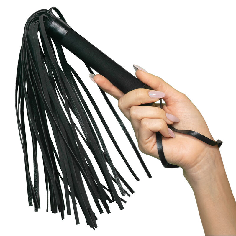 CALEXOTICS - NOCTURNAL FLOGGER LEATHER BLACK - Bild 6