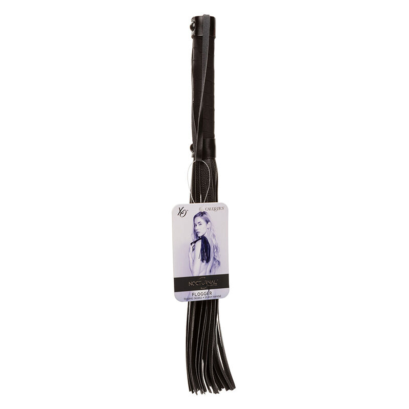 CALEXOTICS - NOCTURNAL FLOGGER LEATHER BLACK - Bild 4
