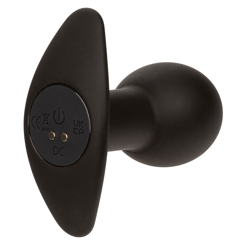 CALEXOTICS - ROCK BOTTOM ANAL PLUG 10 VIBRATIONS SILICONE BLACK - Bild 4