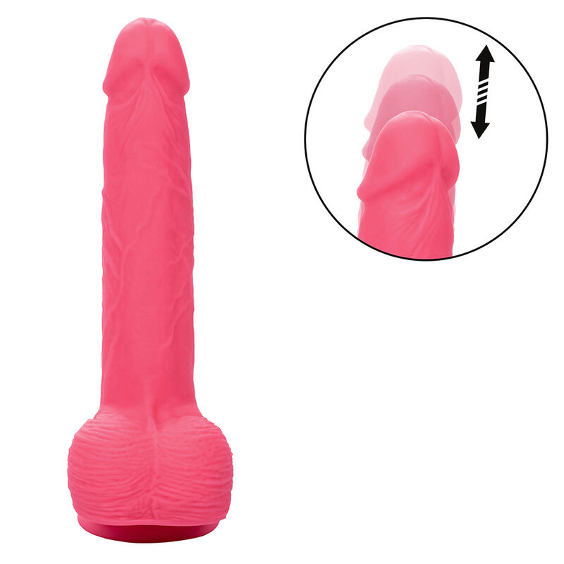 CALEXOTICS - STUDS REALISTIC VIBRATOR 10 VIBRATIONS PINK - Bild 8