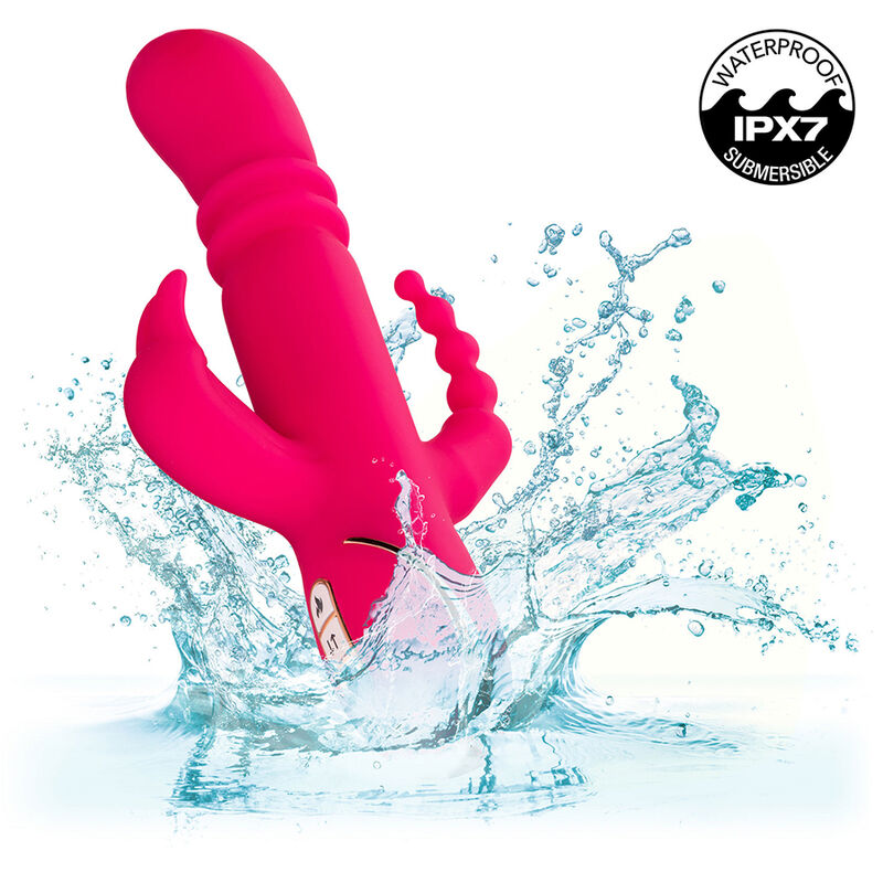 CALEXOTICS - JACK FANTASY TRIPLE HEATED VIBRATOR RABBIT PINK - Bild 6