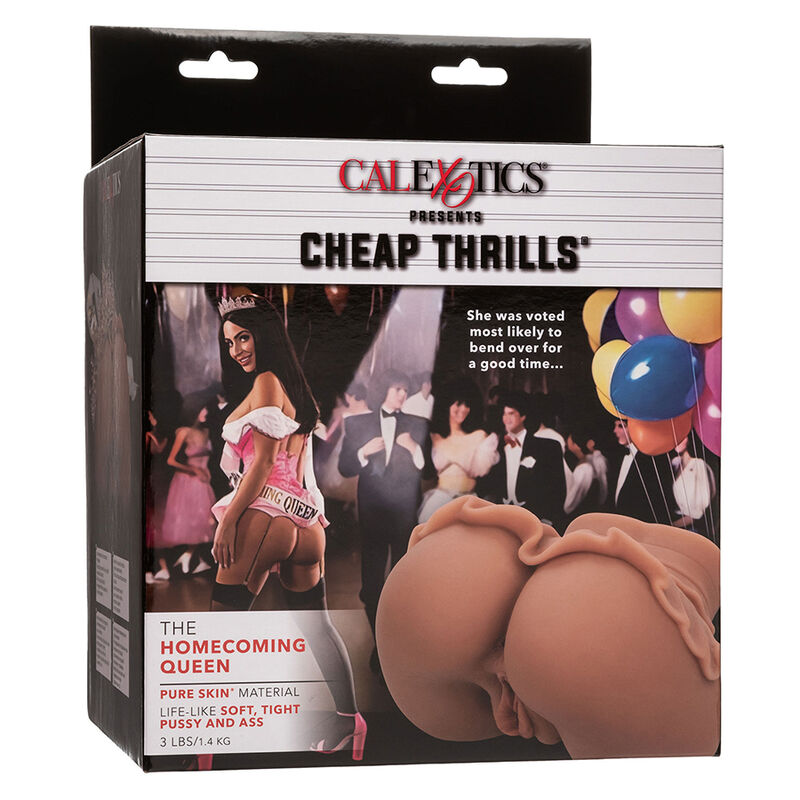 CALEXOTICS - THE HOMECOMING QUEEN DOUBLE REALISTIC MASTURBATOR CARAMEL - Bild 6