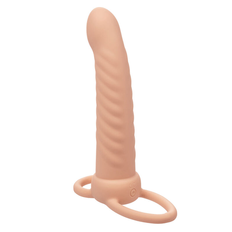 CALEXOTICS - MAXX RIBBED DUAL PENETRATOR 10 VIBRATIONS FLESH - Bild 10