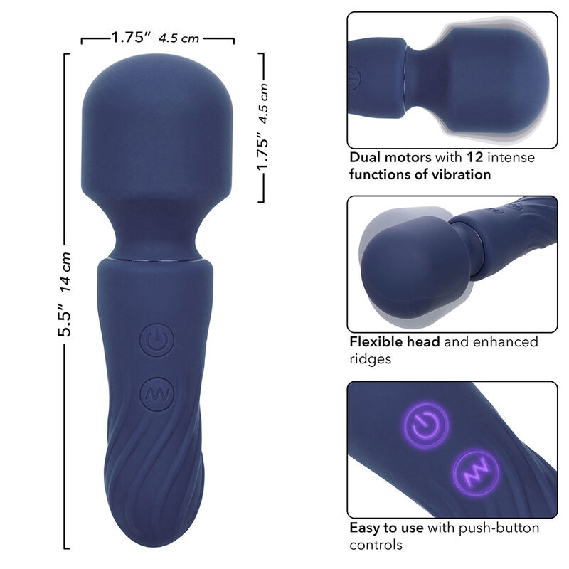 CALEXOTICS - CHARISMA CHARM MASSAGER 12 FUNCTIONS PURPLE - Bild 7