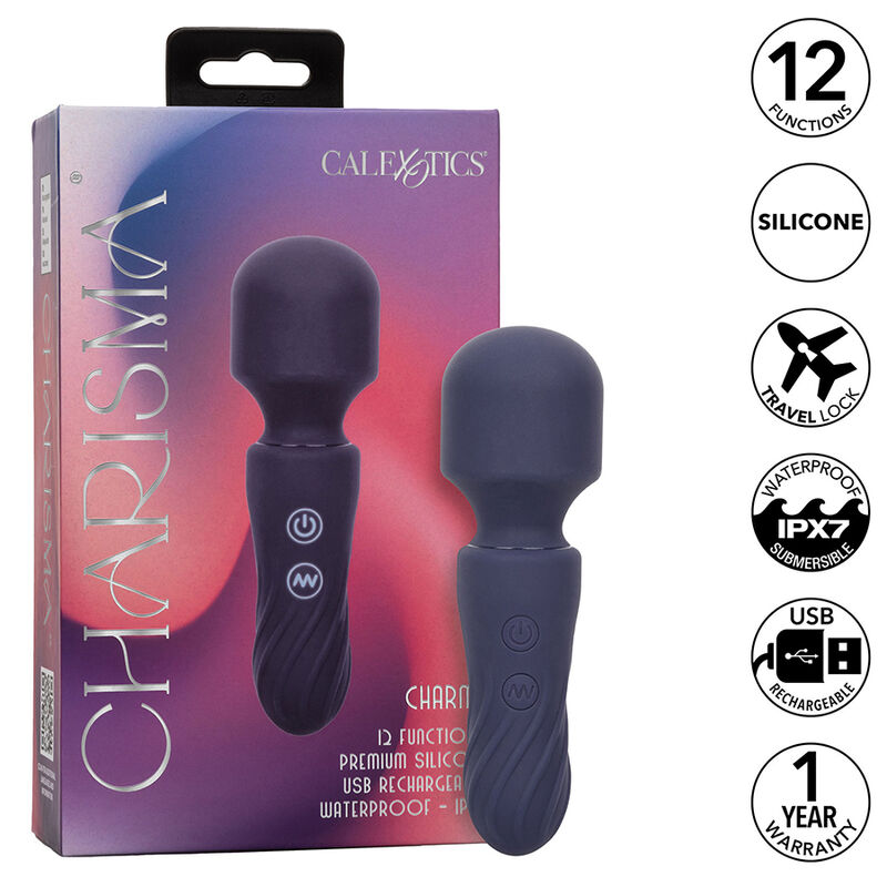 CALEXOTICS - CHARISMA CHARM MASSAGER 12 FUNCTIONS PURPLE - Bild 9