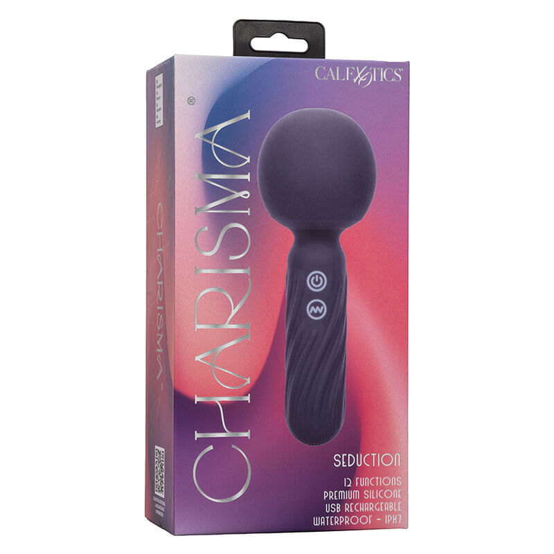 CALEXOTICS - CHARISMA SEDUCTION MASSAGER 12 FUNCTIONS 17.75 CM X 6.25 CM PURPLE - Bild 3