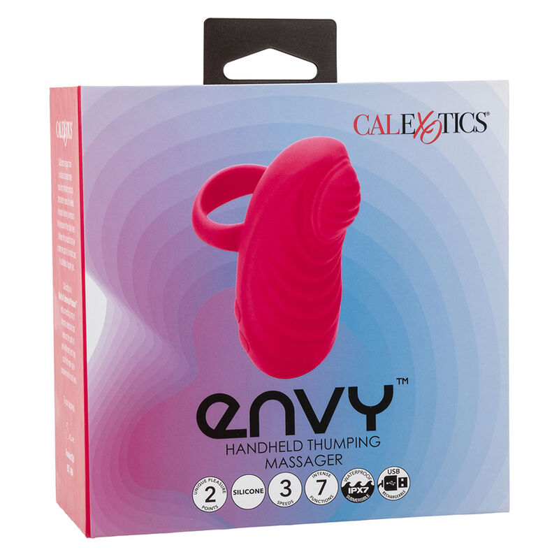 CALEXOTICS - ENVY HANDHELD ROLLING BALL MASSAGER 7 VIBRATIONS PINK - Bild 8