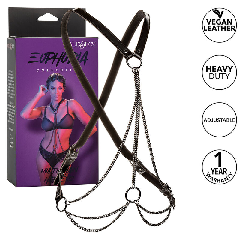 Alternative view of CALEXOTICS - EUPHORIA MULTICHAIN HARNESS PREMIUM