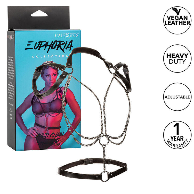 CALEXOTICS - EUPHORIA MULTICHAIN HALTER HARNESS PREMIUM - Bild 2