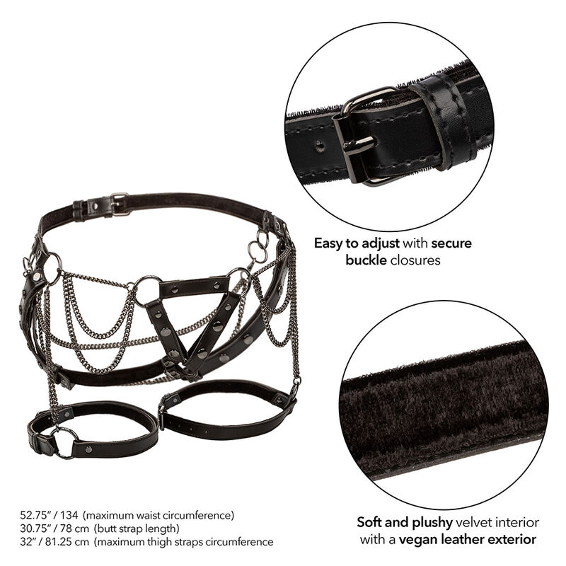 CALEXOTICS - EUPHORIA MULTICHAIN THIGH HARNESS PREMIUM PLUS SIZE - Bild 4