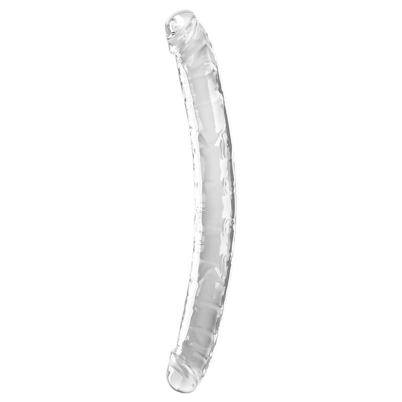 KING COCK - DOUBLE TROUBLE DOUBLE DILDO 46 CM CLEAR - Bild 3