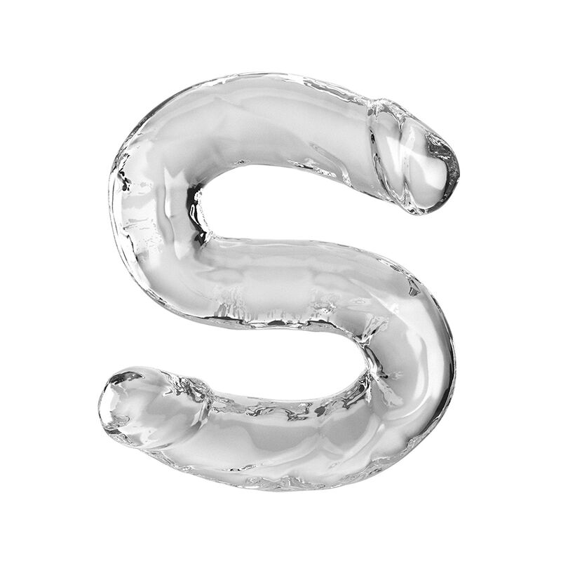 Alternative view of KING COCK - DOUBLE TROUBLE DOUBLE DILDO 46 CM CLEAR