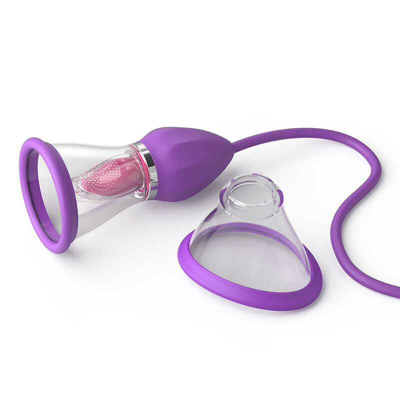 FANTASY FOR HER - ULTIMATE PLEASURE MAX SUCTION HOSE WITH STIMULATING TONGUE PURPLE - Bild 5