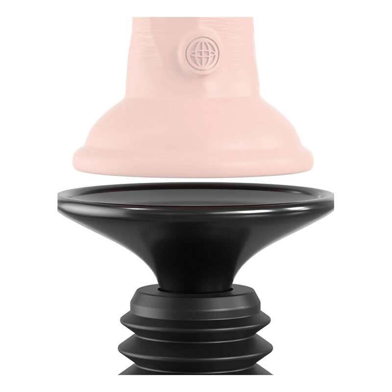 Alternative view of FETISH FANTASY SERIES - BODY DOCK THRUSTER DILDO CLAMP WITH 7 PUSH MODES BLACK