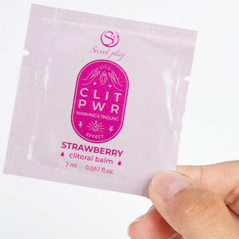 SECRETPLAY - SINGLE DOSE STRAWBERRY LUBRICANT 2 ML - Bild 4