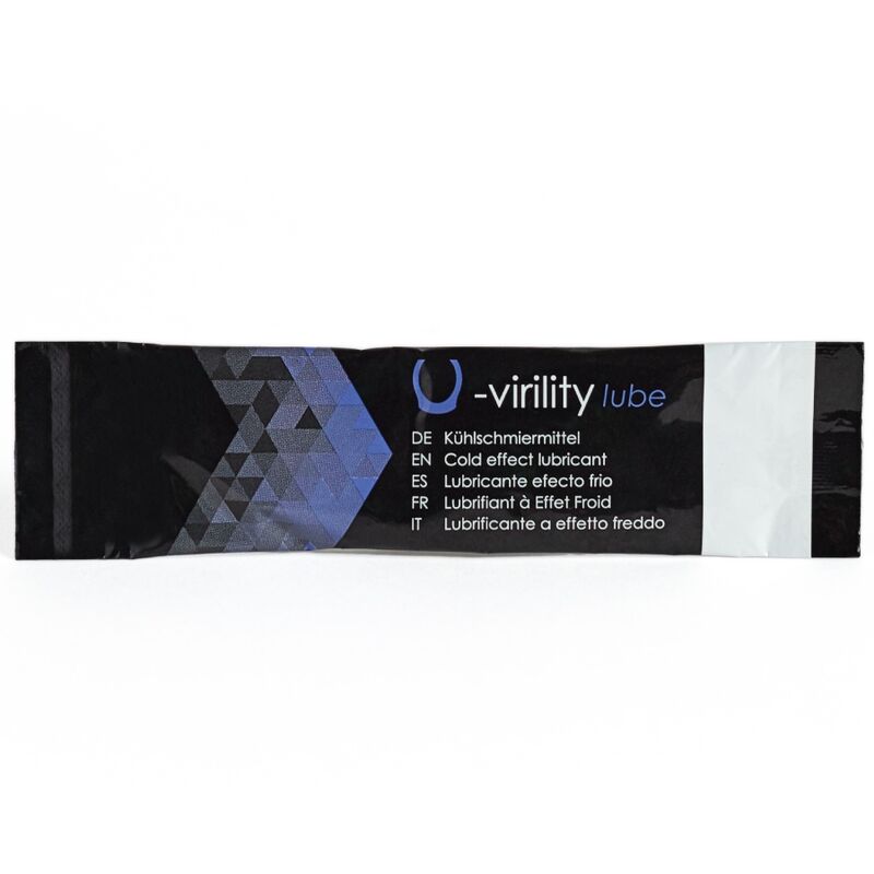 500 COSMETICS - U-VIRILITY LUBE COLD EFFECT LUBRICANT 10 X 5 ML - Bild 3