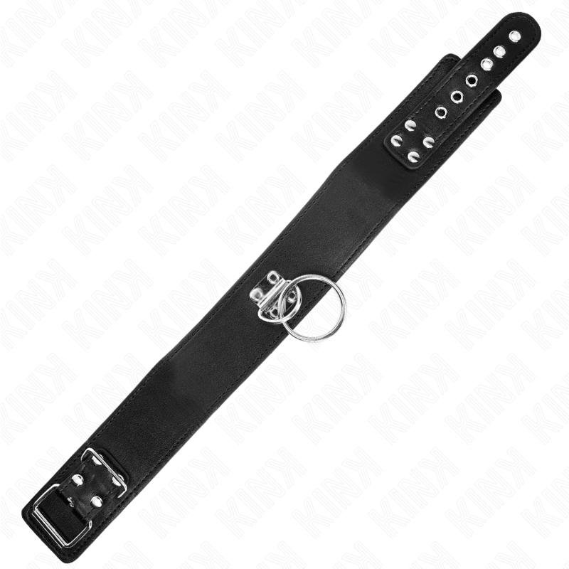 KINK - STUDDED LEASH 116 CM COLLAR WITH LEATHERETTE STRAP 50 X 5 CM - Bild 4