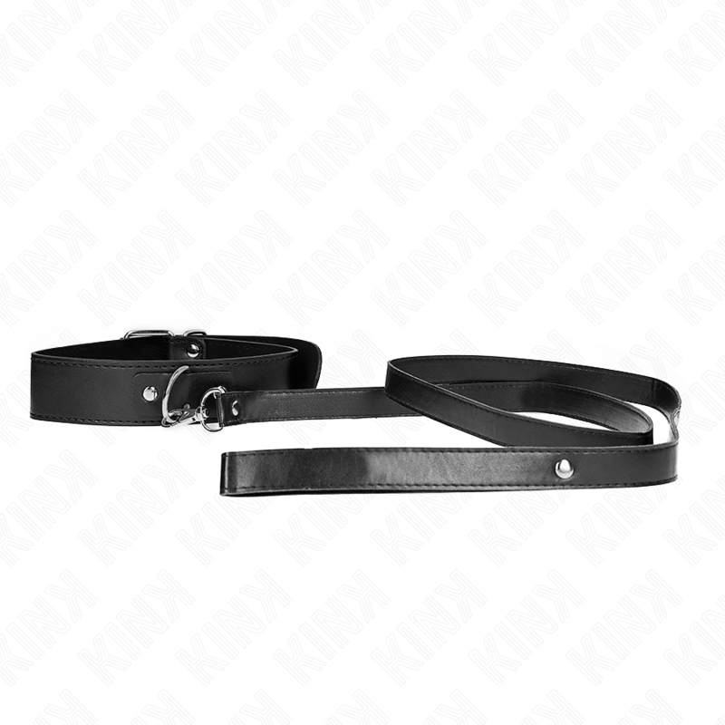 KINK - NECKLACE WITH BELT 116 CM BLACK STRAP ADJUSTABLE 32-50 CM X 8 CM - Bild 5