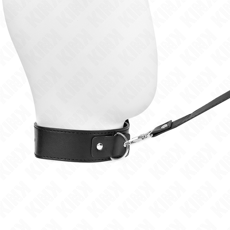 KINK - NECKLACE WITH BELT 116 CM BLACK STRAP ADJUSTABLE 32-50 CM X 8 CM - Bild 2