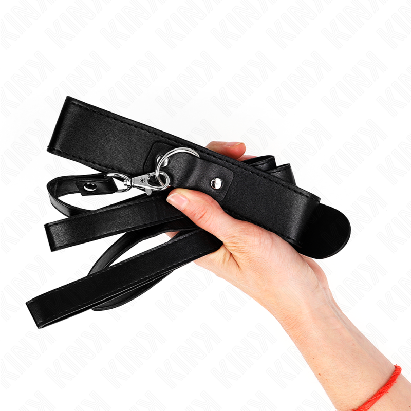 KINK - NECKLACE WITH BELT 116 CM BLACK STRAP ADJUSTABLE 32-50 CM X 8 CM - Bild 6