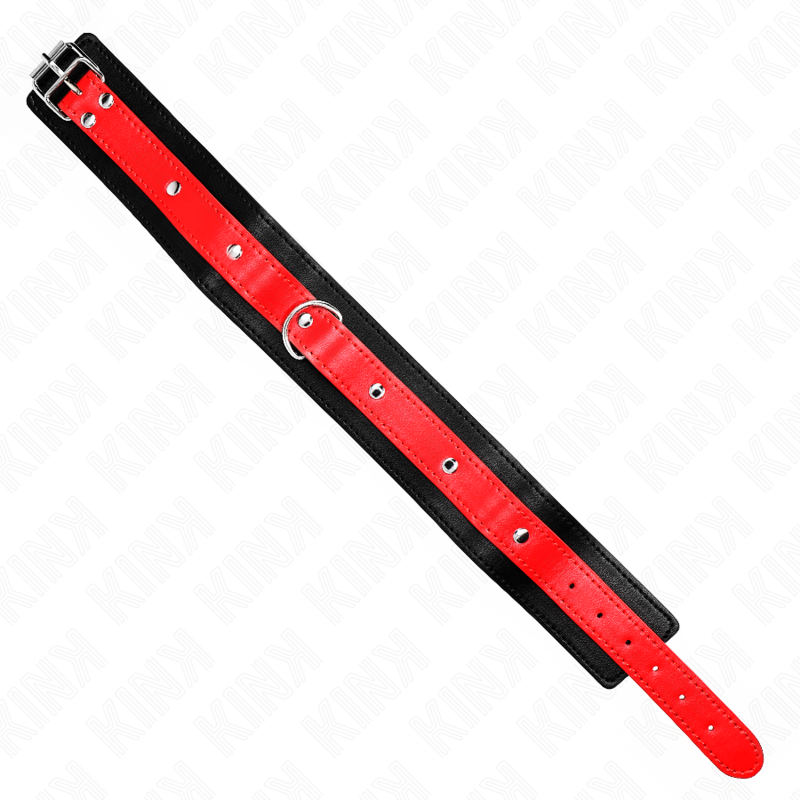 KINK - NECKLACE WITH RED STRAP 65 CM AJUSTABLE 36-43 CM X 5 CM - Bild 4