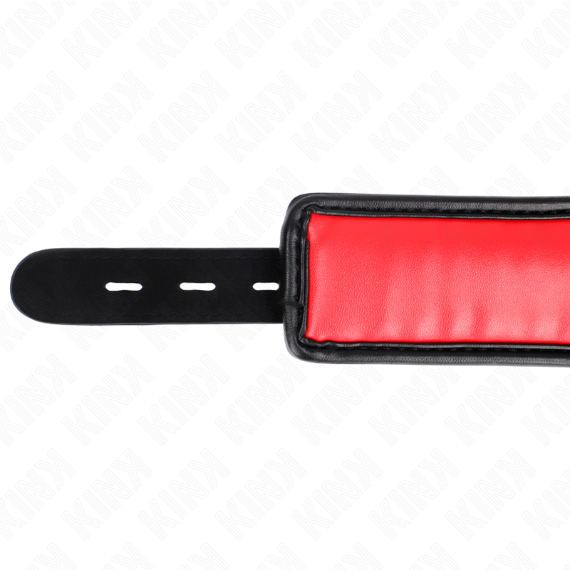 KINK - NECKLACE WITH SPONGE IMITATION LEATHER STRAP MODEL 3 ADJUSTABLE 37-54 CM X 3 CM - Bild 5