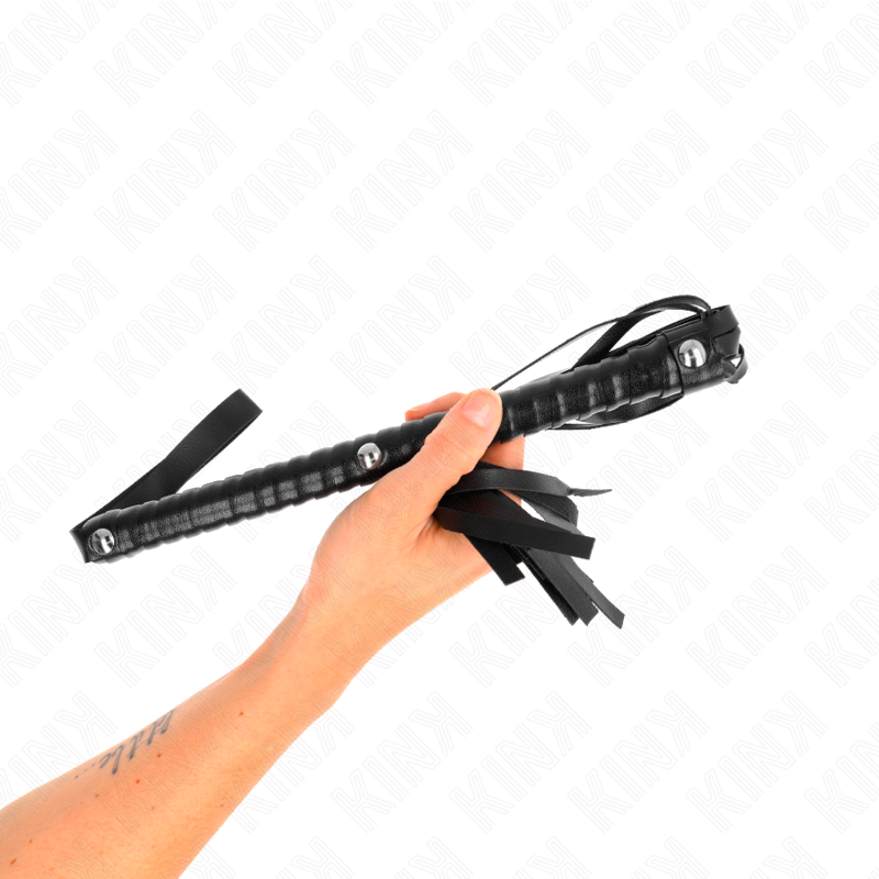 KINK - WHIP WITH BLACK TEXTURED HANDLE 48.5 CM - Bild 3