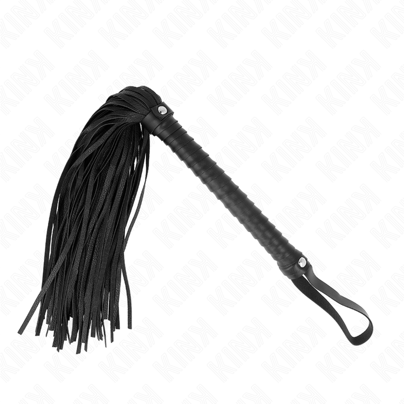 Alternative view of KINK - WHIP WITH BLACK TEXTURED HANDLE 48.5 CM