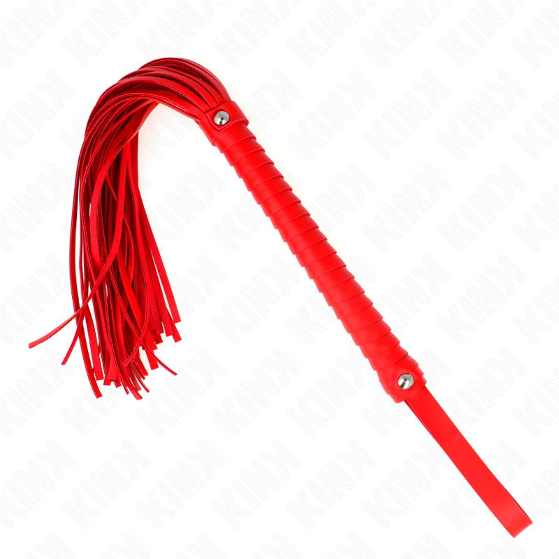 Alternative view of KINK - WHIP WITH RED TEXTURED HANDLE 48.5 CM