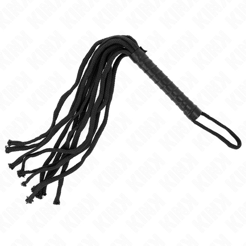 KINK - BLACK ROPE WHIP 56 CM - Bild 5