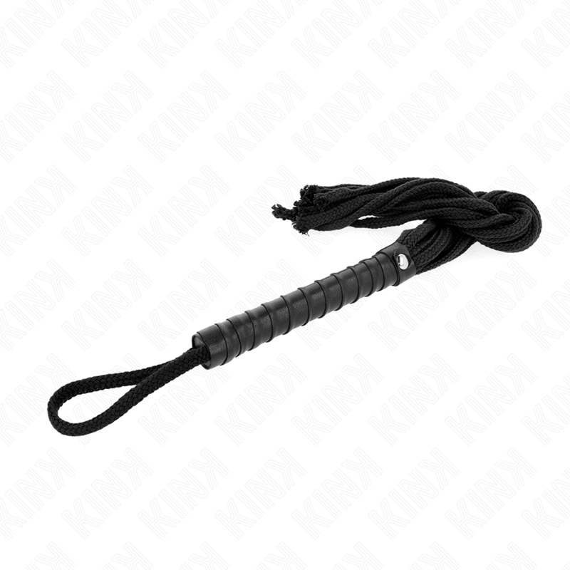 KINK - BLACK ROPE WHIP 56 CM - Bild 4